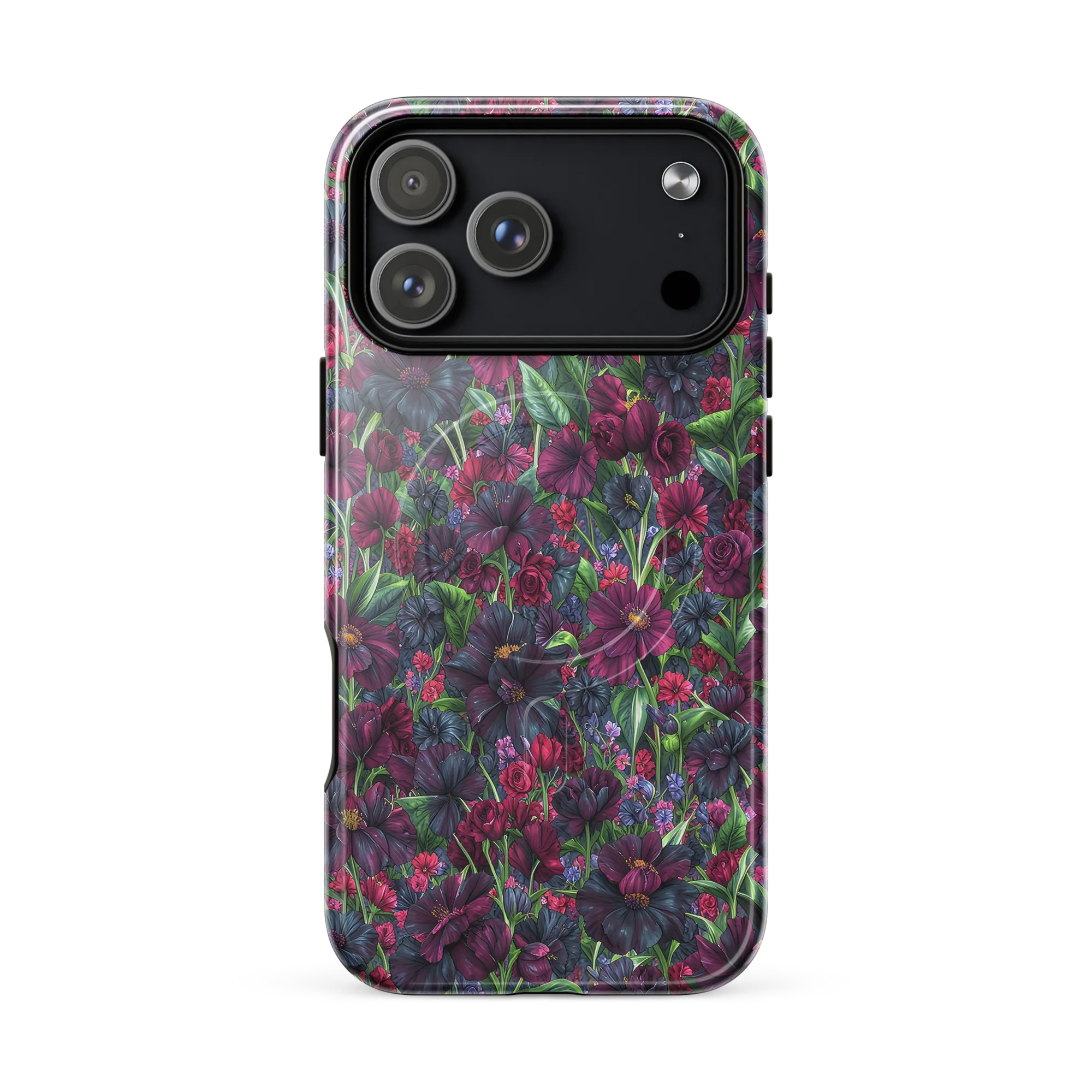 Velvet Night Garden on MagSafe Tough Case for iPhone® — Front