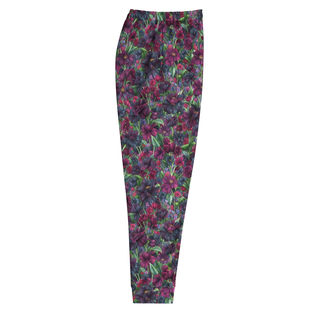 Velvet Night Garden on Men's Joggers — Right
