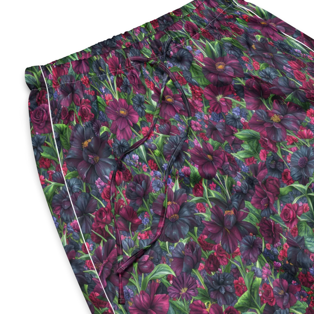 Velvet Night Garden on Women's Pajama Pants — Product details