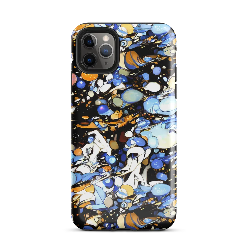 Sapphire Static on Tough Case for iPhone® — Front