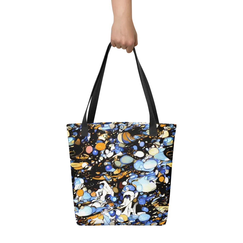 Sapphire Static on Tote Bag — Front