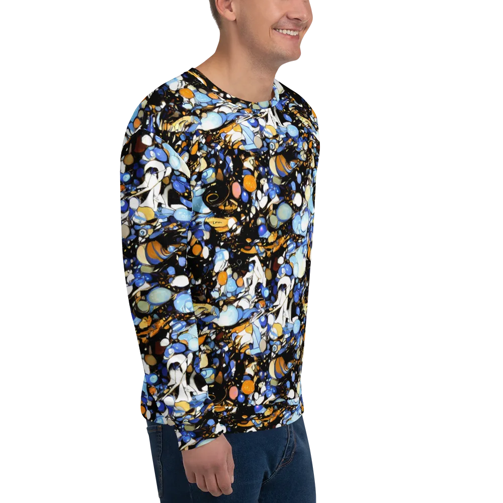 Sapphire Static on Sweatshirt — Right Front