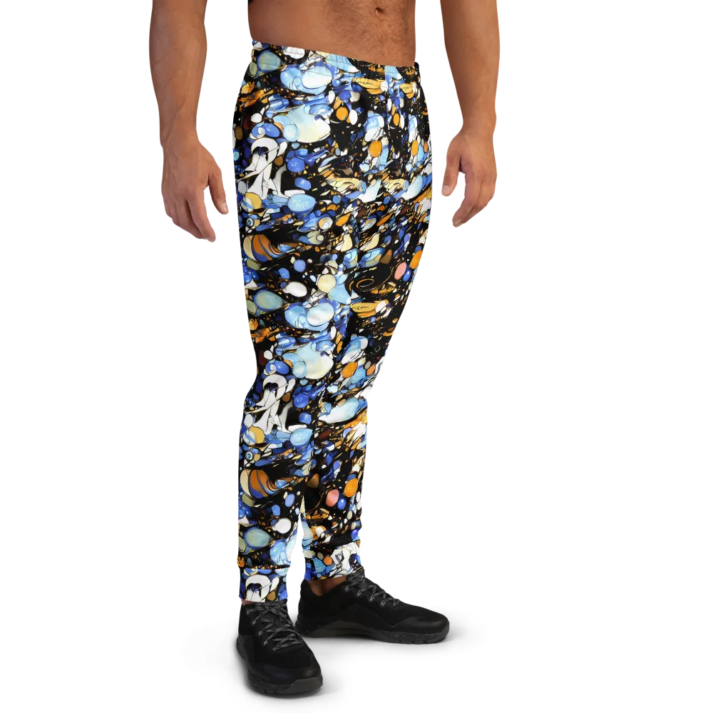 Sapphire Static on Men's Joggers — Right