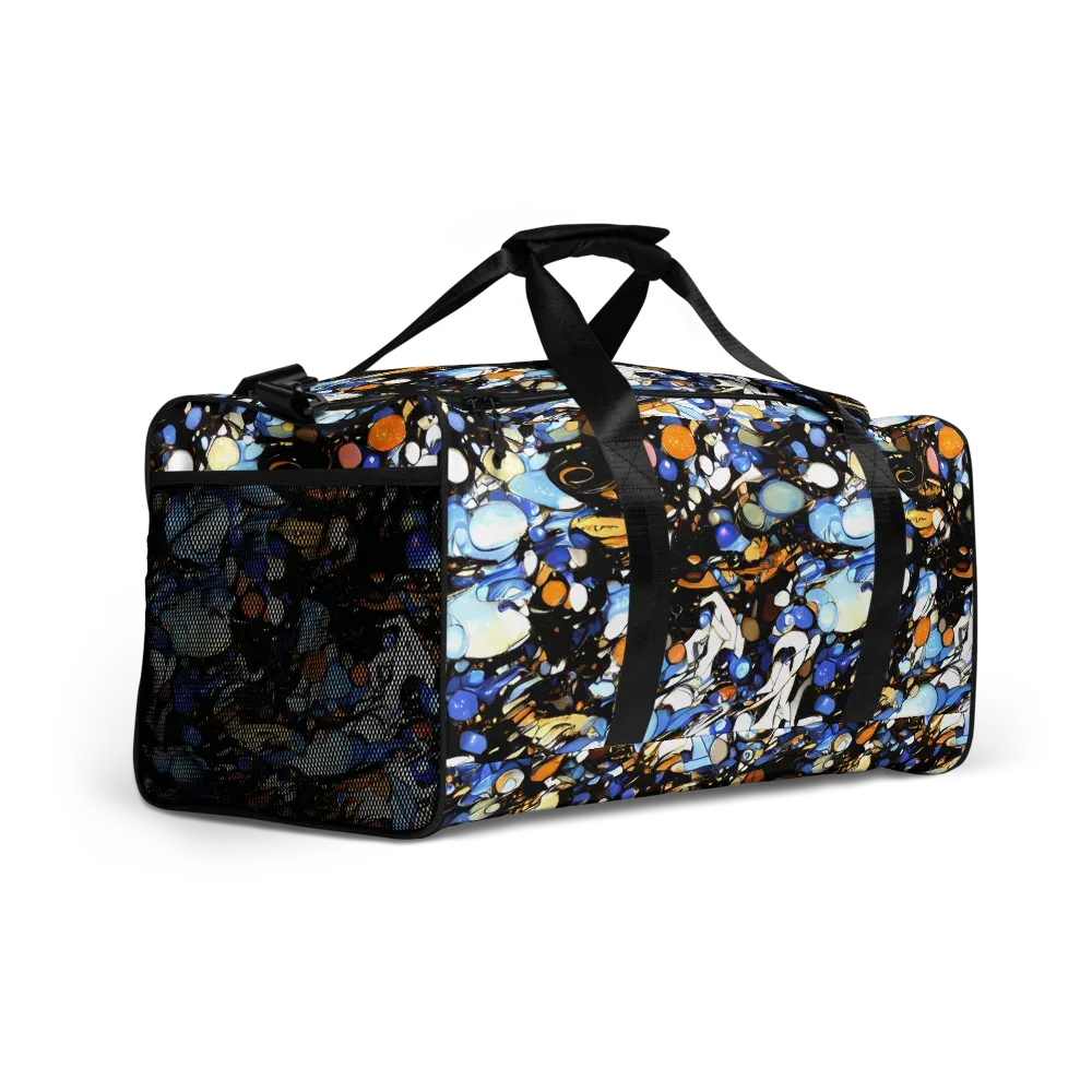 Sapphire Static on Duffle Bag — Right Front