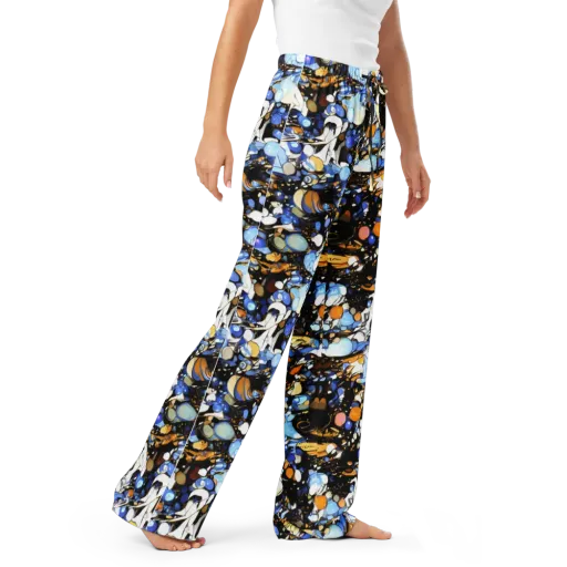 Sapphire Static on a Women's Pajama Pants