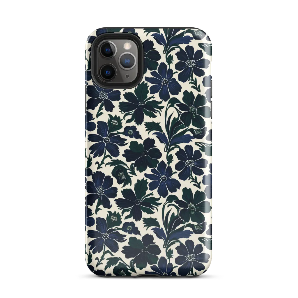 Nocturne Florals on Tough Case for iPhone® — Front