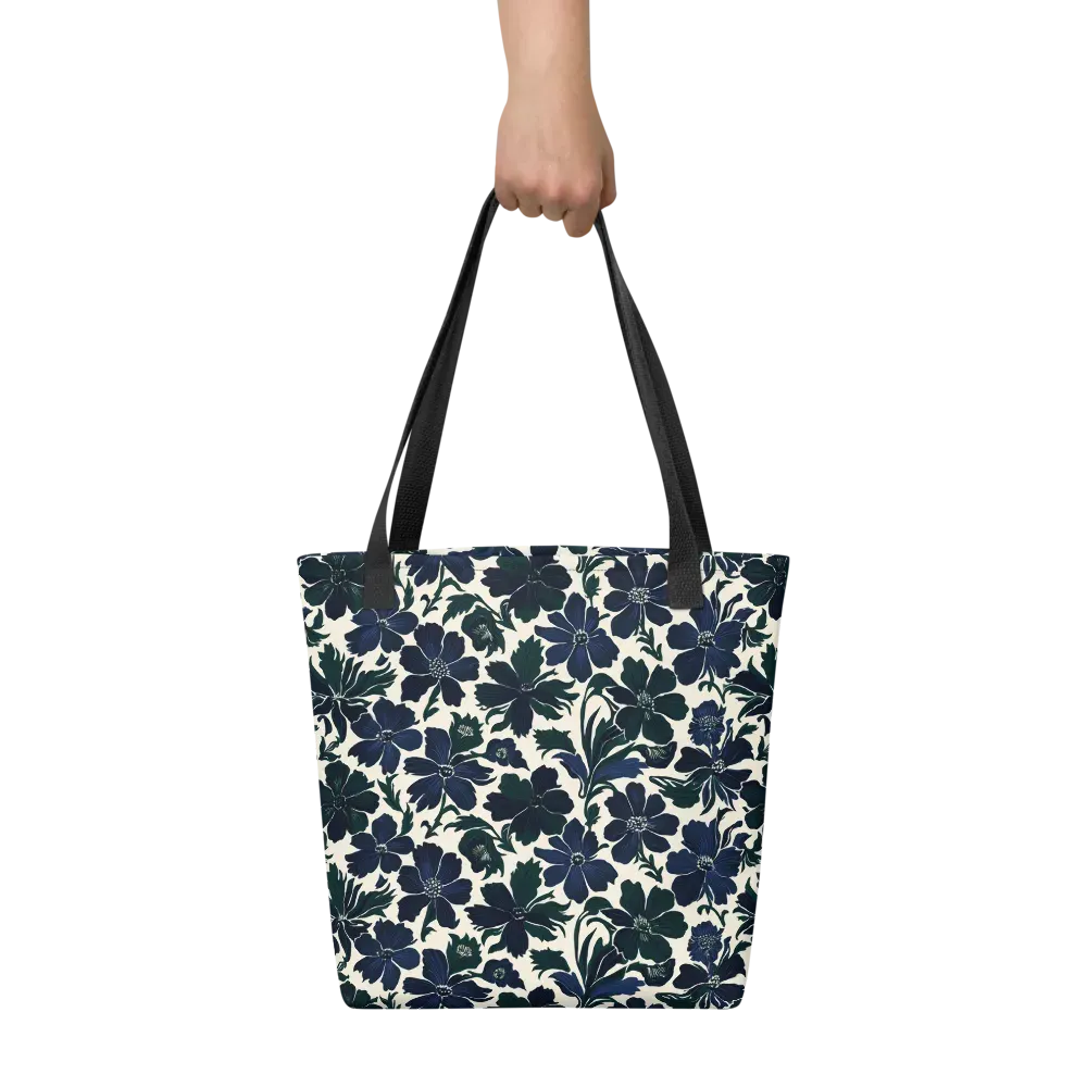 Nocturne Florals on Tote Bag — Front