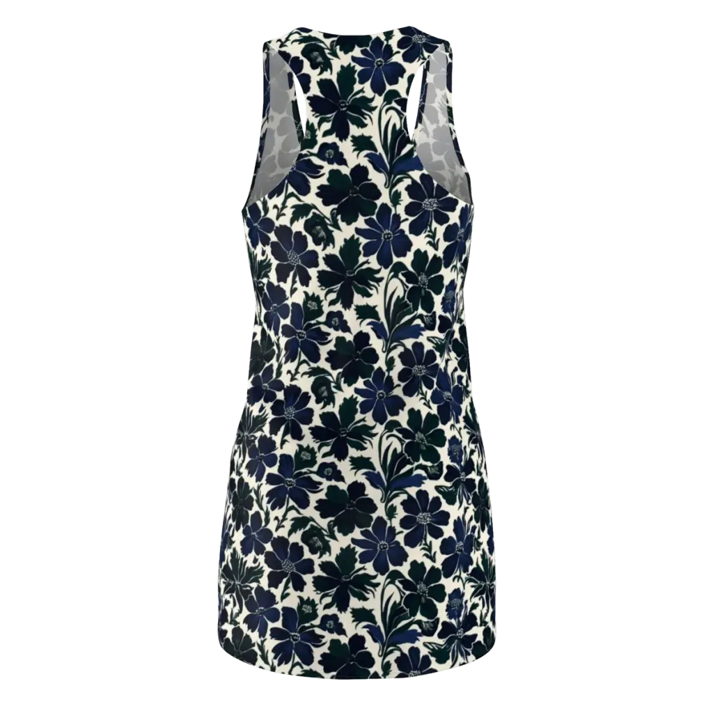 Nocturne Florals on Racerback Dress — Back