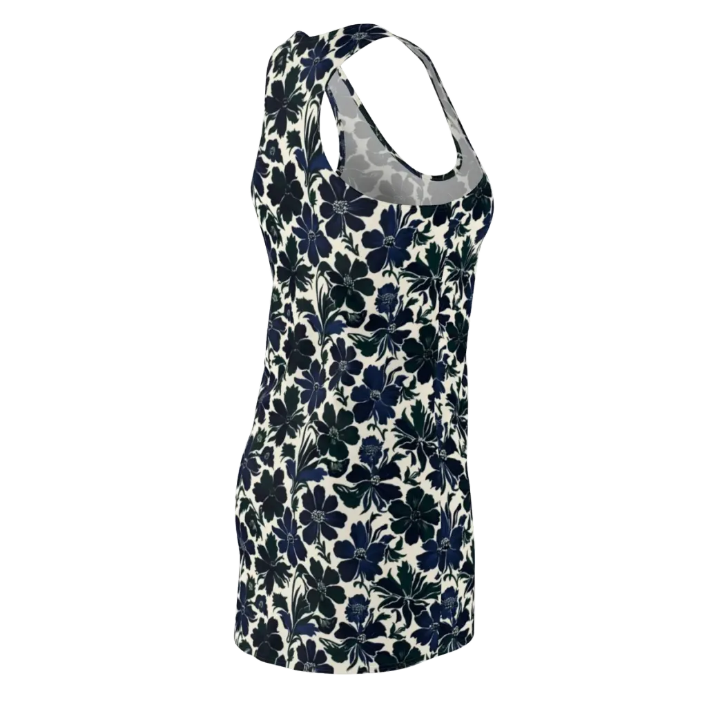 Nocturne Florals on Racerback Dress — Back Side