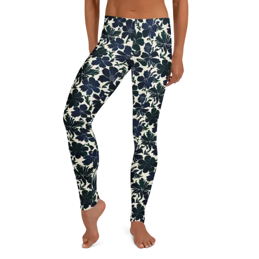 Nocturne Florals on a Leggings