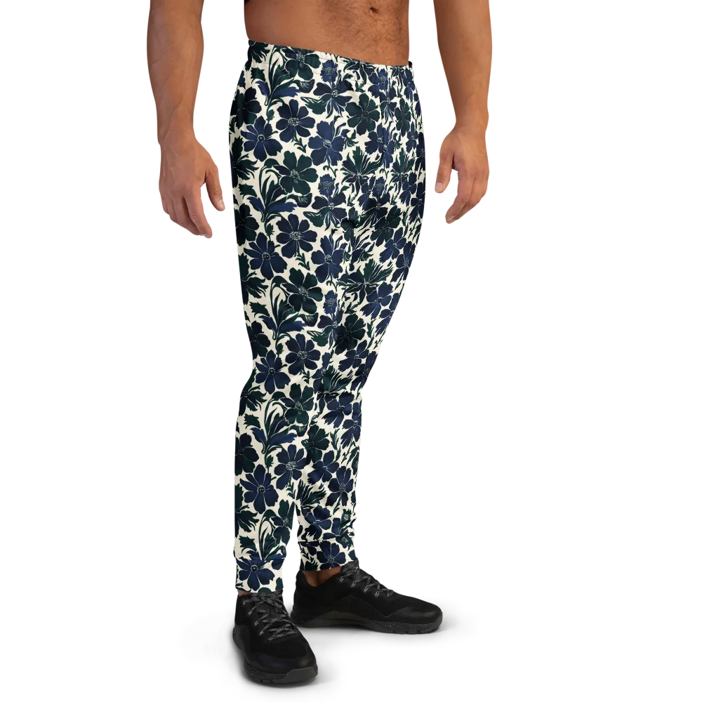 Nocturne Florals on Men's Joggers — Right