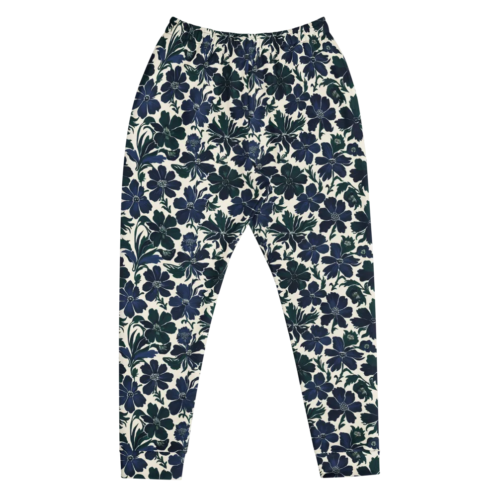 Nocturne Florals on Men's Joggers — Front