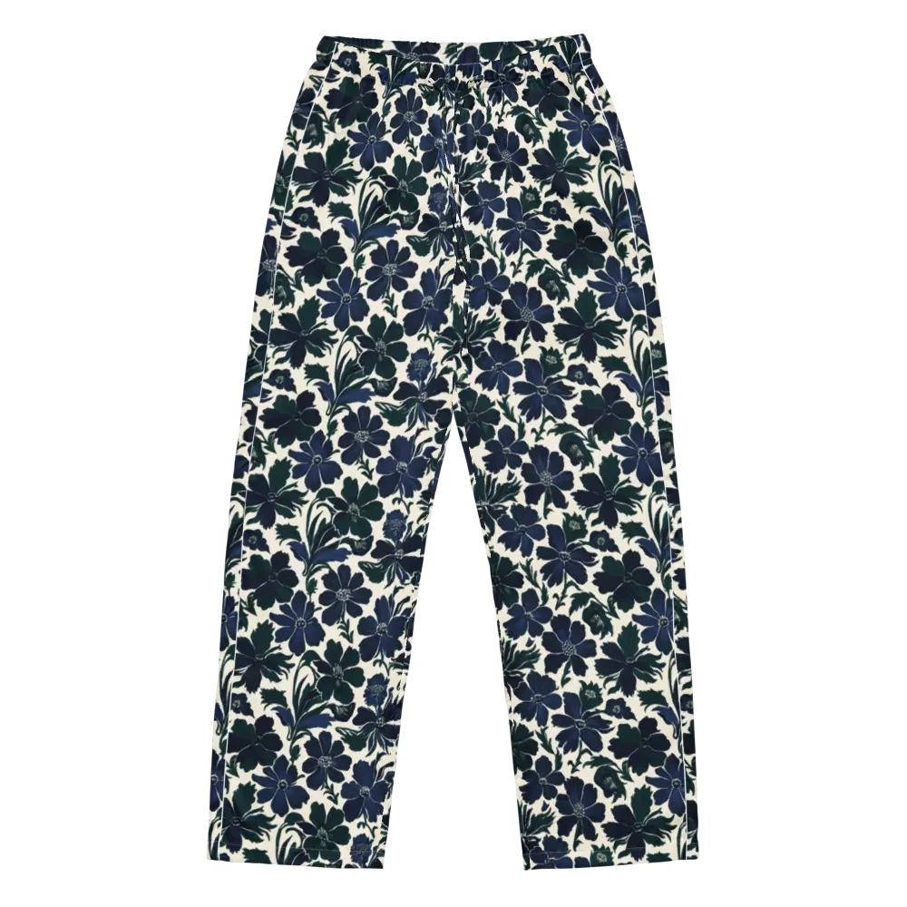 Nocturne Florals on Women's Pajama Pants — Front