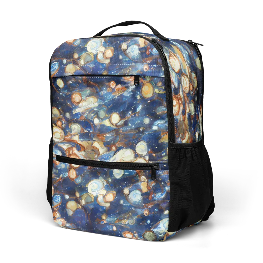 Aurum Cosmos on Utility Backpack — Left Front
