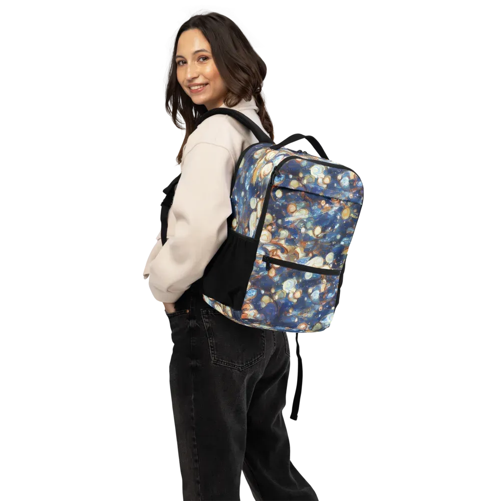 Aurum Cosmos on Utility Backpack — Back
