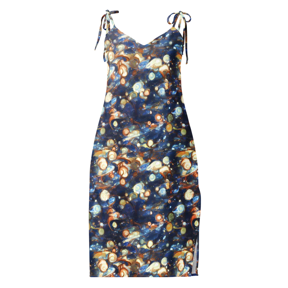 Aurum Cosmos on Slip Dress — Front
