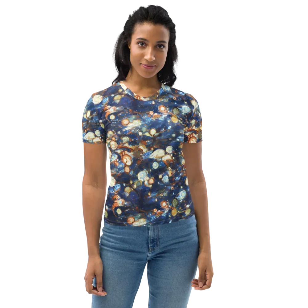 Aurum Cosmos on Women's Crew Neck T-Shirt — Front