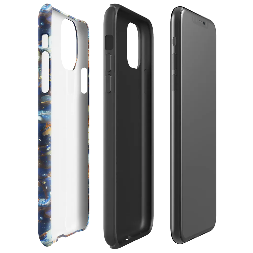 Aurum Cosmos on Tough Case for iPhone® — Right