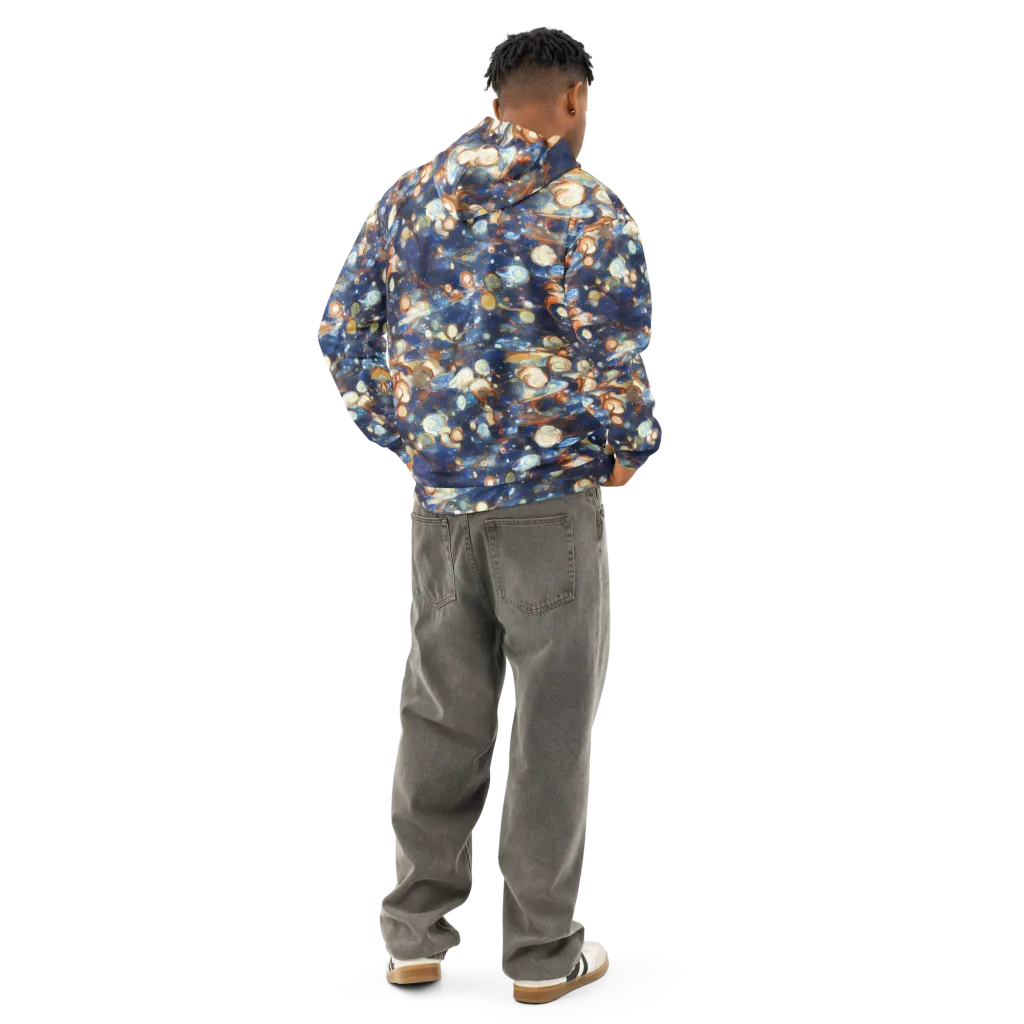 Aurum Cosmos on Cotton Hoodie — Back
