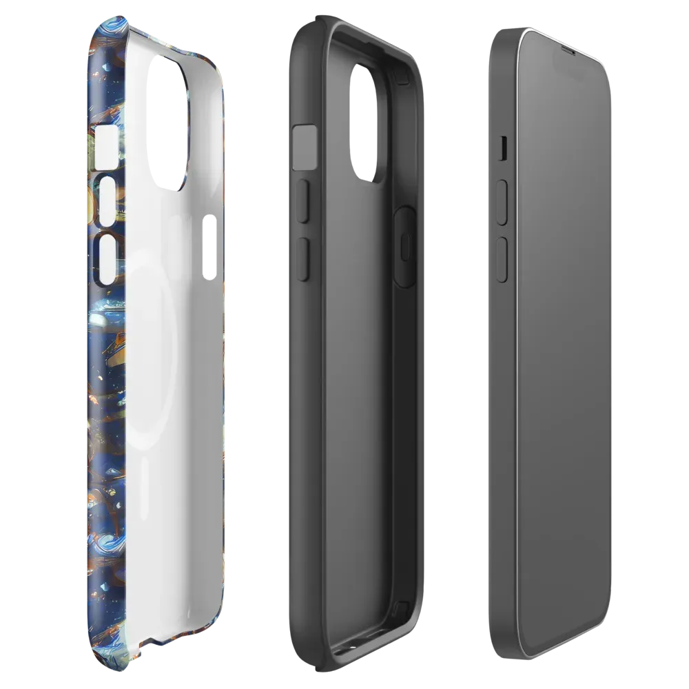 Aurum Cosmos on MagSafe Tough Case for iPhone® — Front