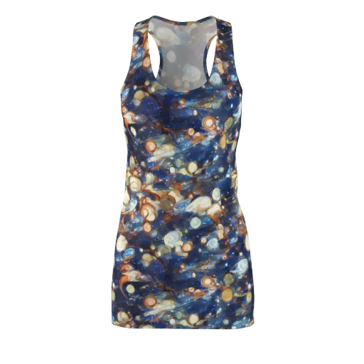 Aurum Cosmos on a Racerback Dress