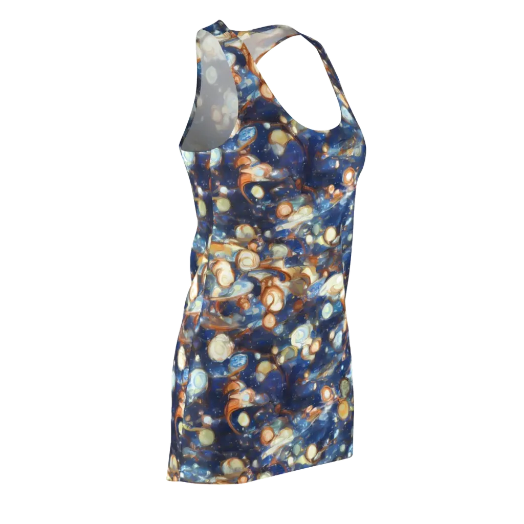 Aurum Cosmos on Racerback Dress — Front Side