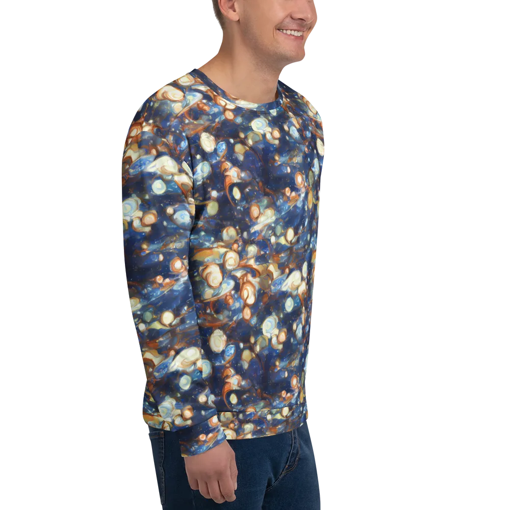Aurum Cosmos on Sweatshirt — Right Front