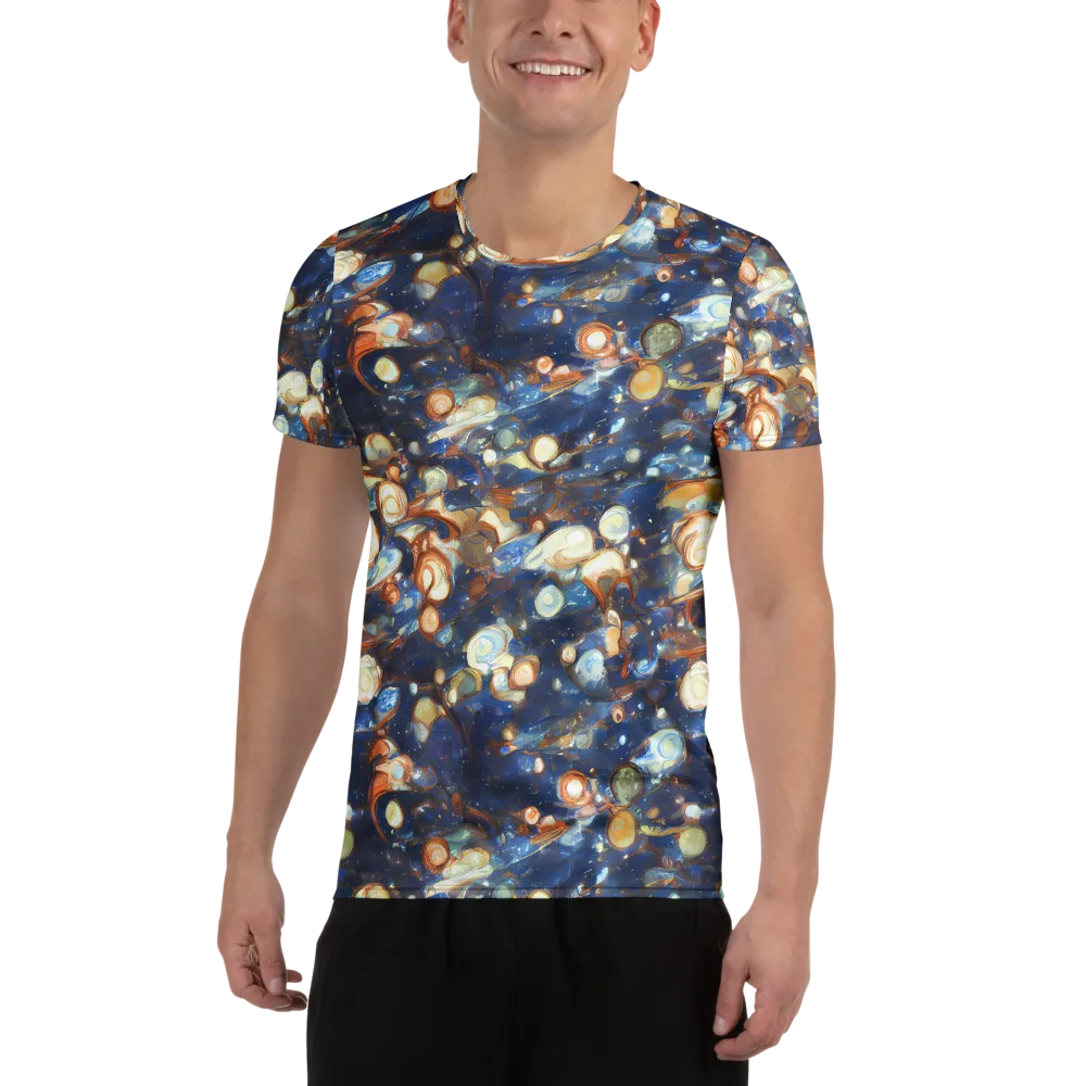 Aurum Cosmos on Men's Athletic T-Shirt — Front