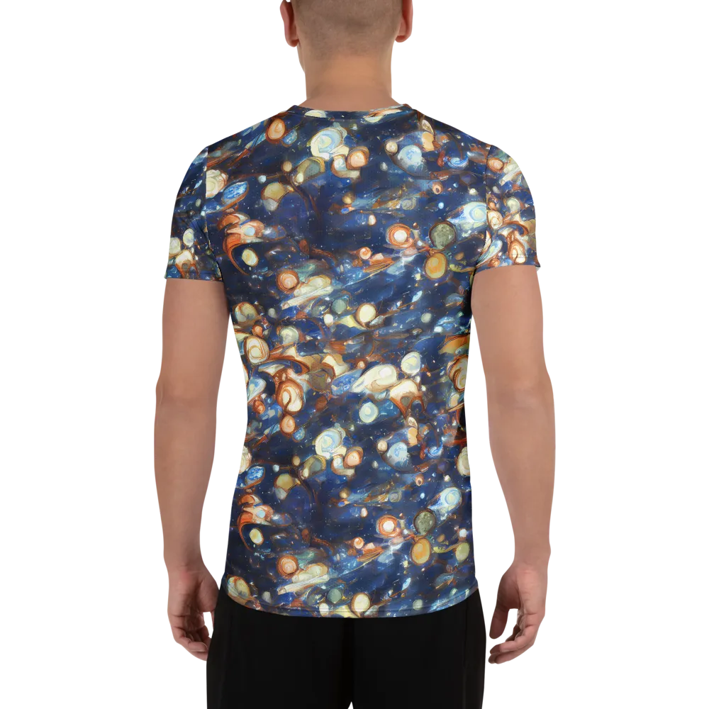 Aurum Cosmos on Men's Athletic T-Shirt — Back