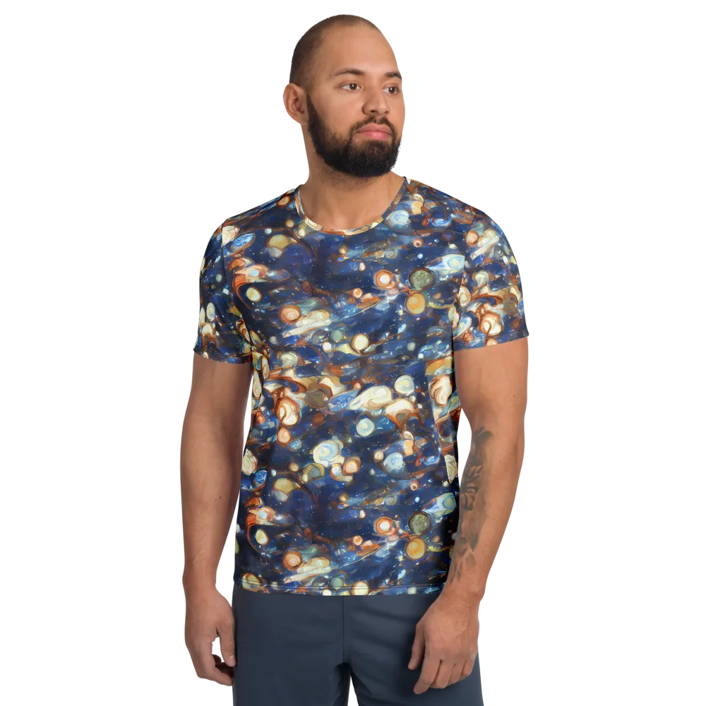 Aurum Cosmos on Men's Athletic T-Shirt — Front