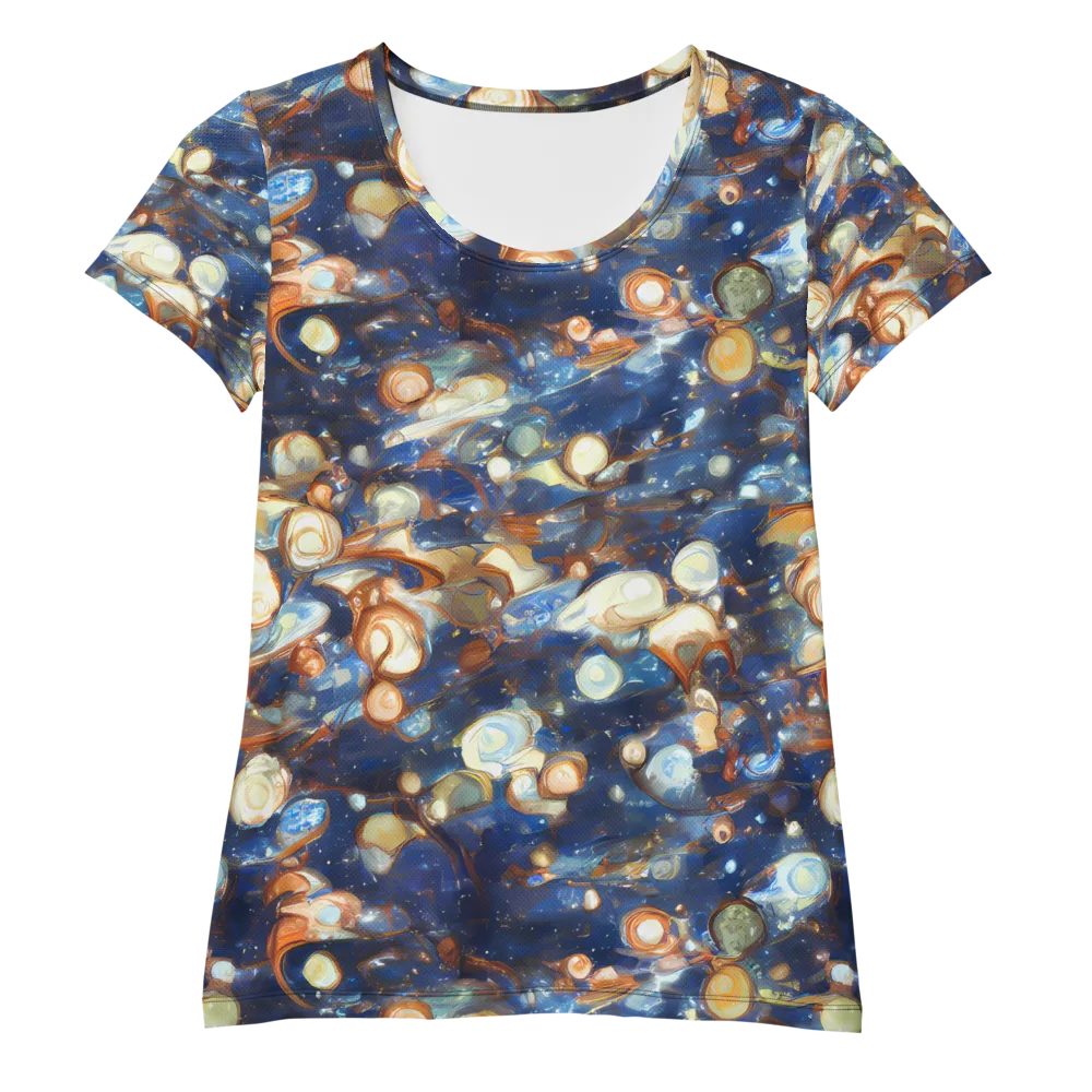 Aurum Cosmos on Women's Athletic T-Shirt — Front