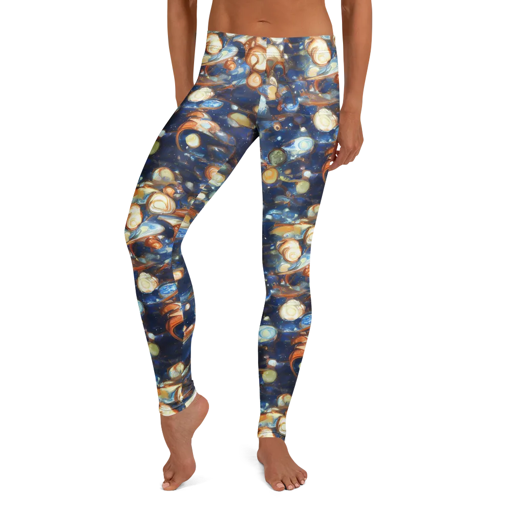 Aurum Cosmos on Leggings — Front
