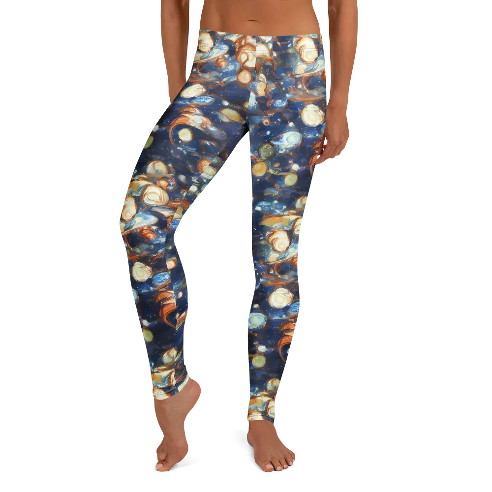 Aurum Cosmos on Leggings — Front