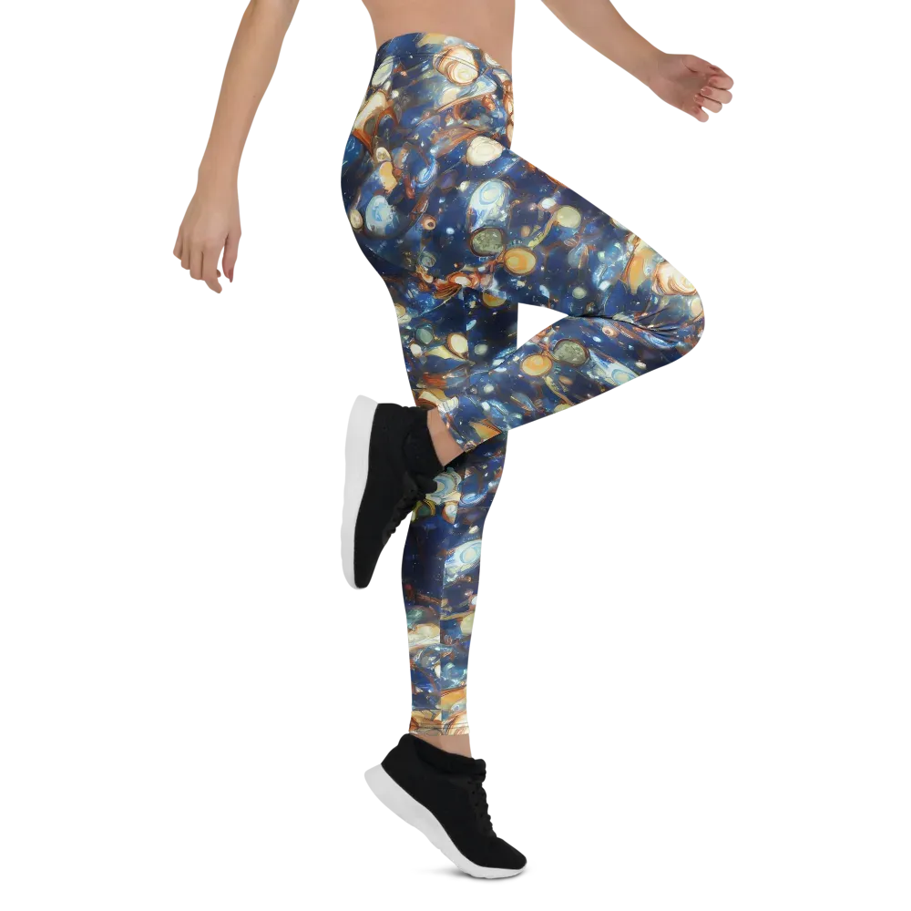 Aurum Cosmos on Leggings — Right