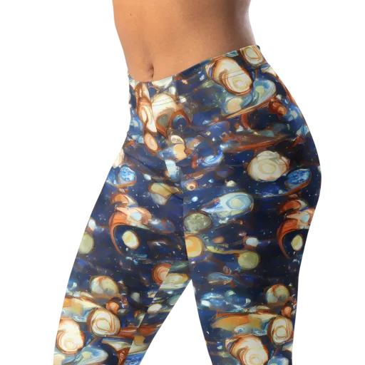 Aurum Cosmos on a Leggings