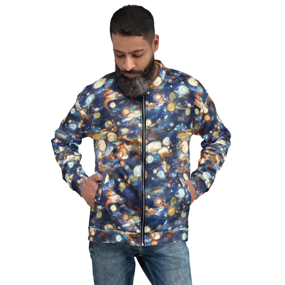 Aurum Cosmos on Bomber Jacket — Front