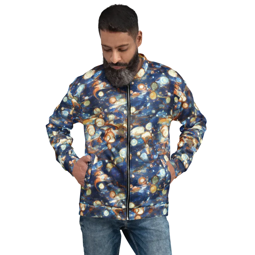 Aurum Cosmos on Bomber Jacket — Front
