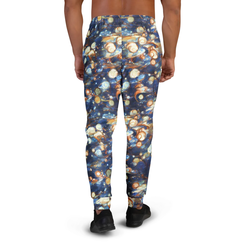 Aurum Cosmos on Men's Joggers — Back