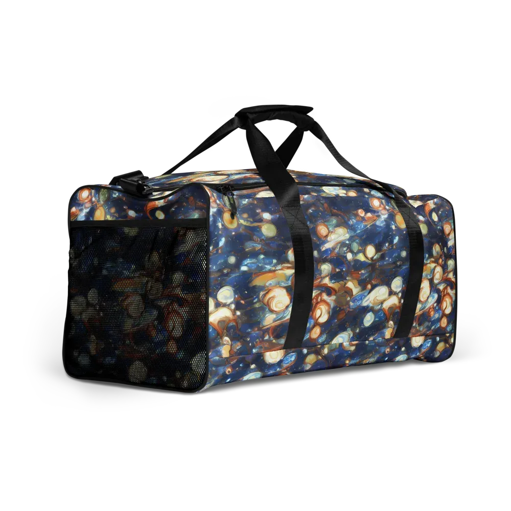 Aurum Cosmos on Duffle Bag — Right Front