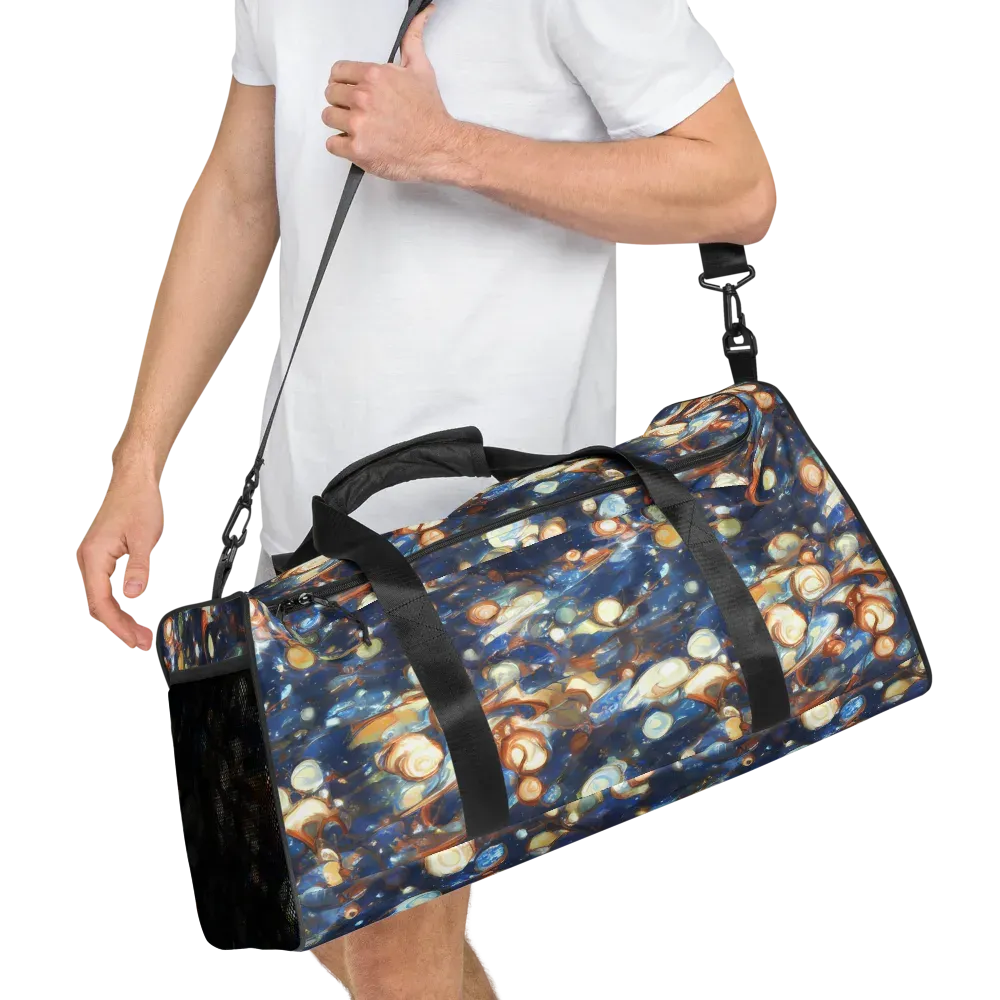 Aurum Cosmos on Duffle Bag — Right Front