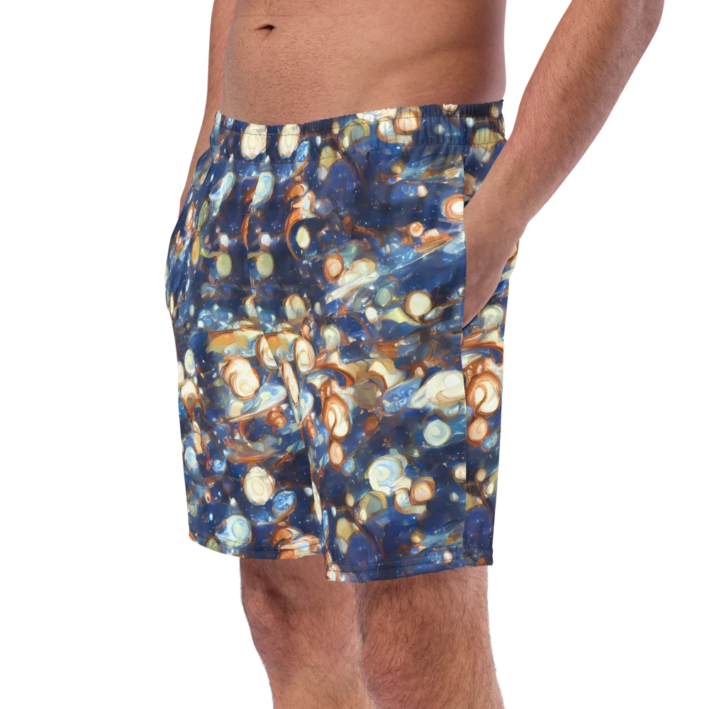 Aurum Cosmos on Swim Trunks — Left Front