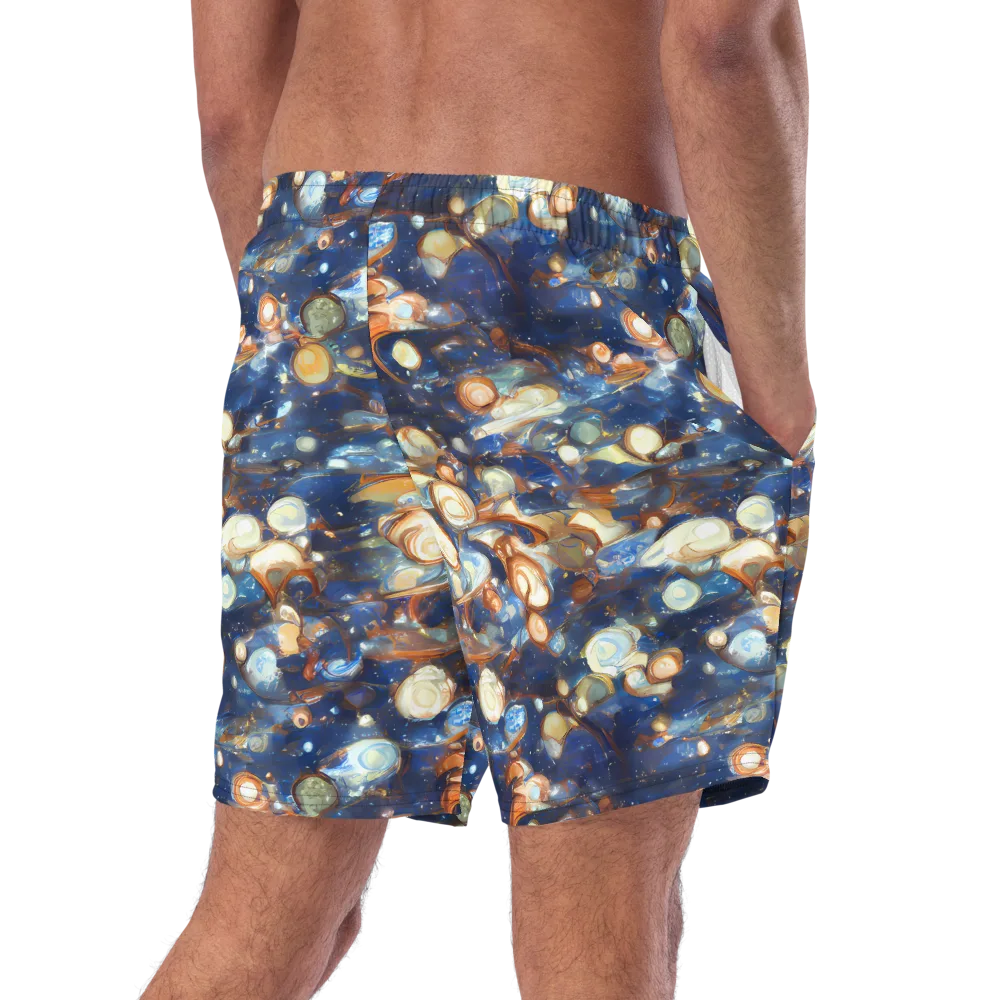 Aurum Cosmos on Swim Trunks — Right Back