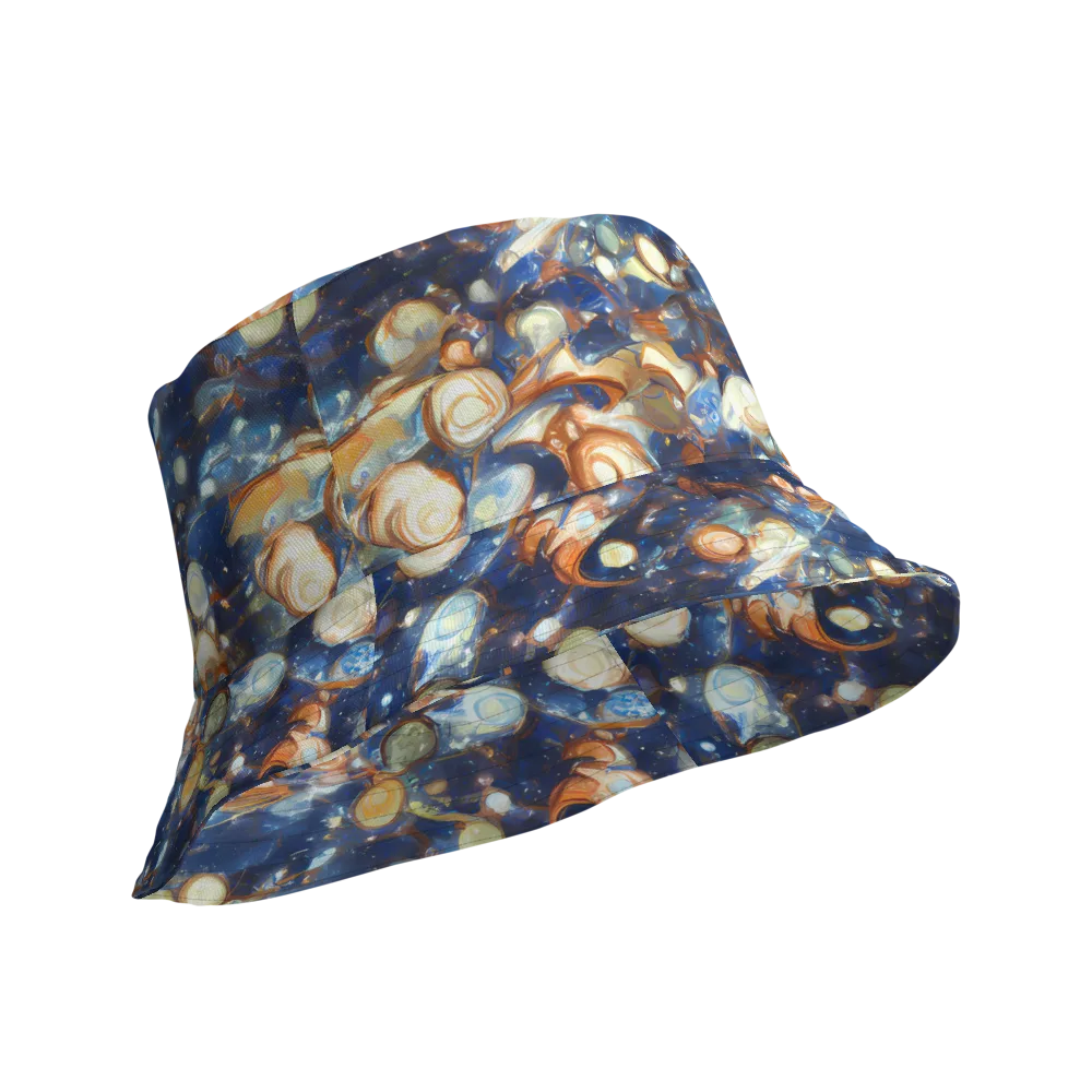 Aurum Cosmos on Reversible Bucket Hat — Product details Outside
