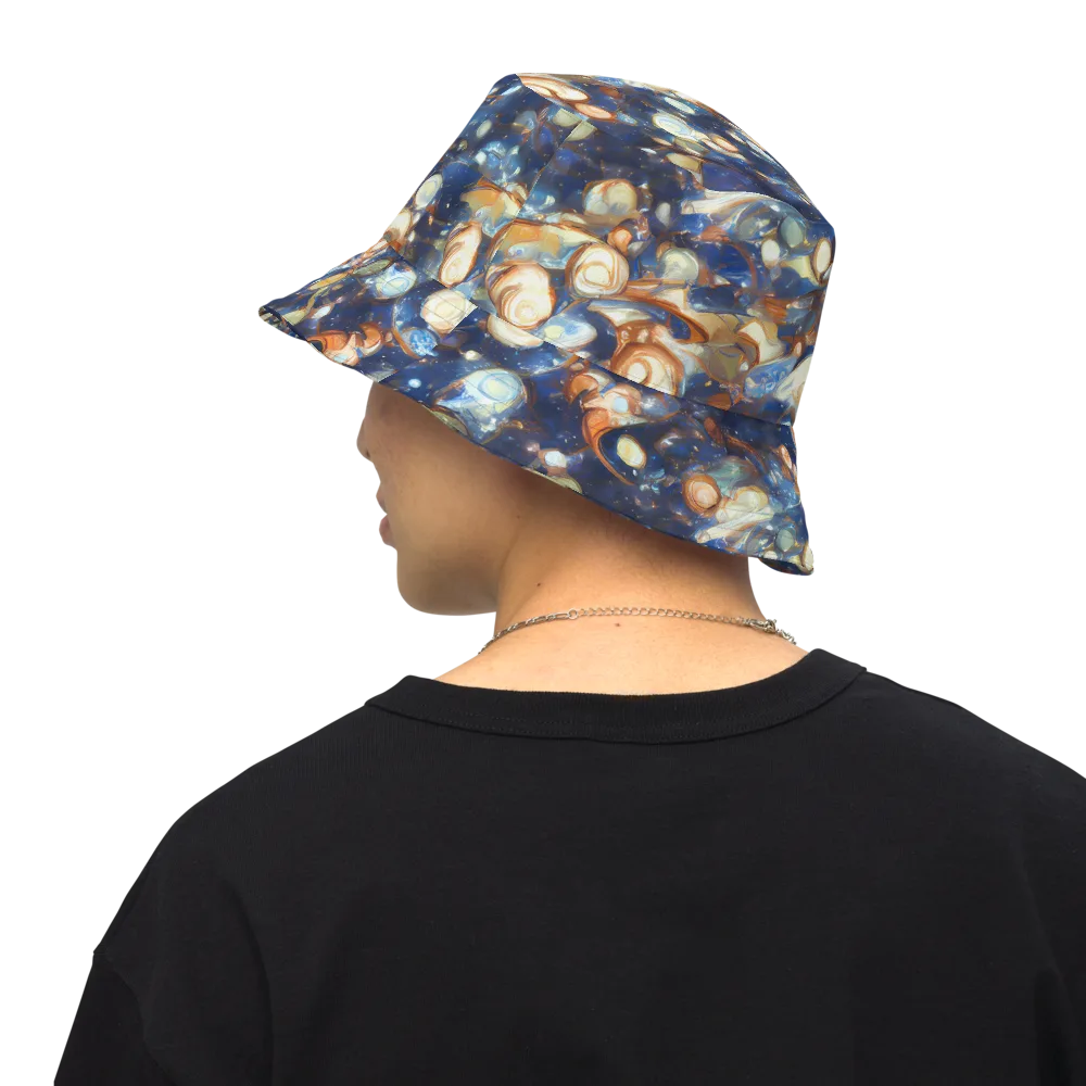 Aurum Cosmos on Reversible Bucket Hat — Back Inside