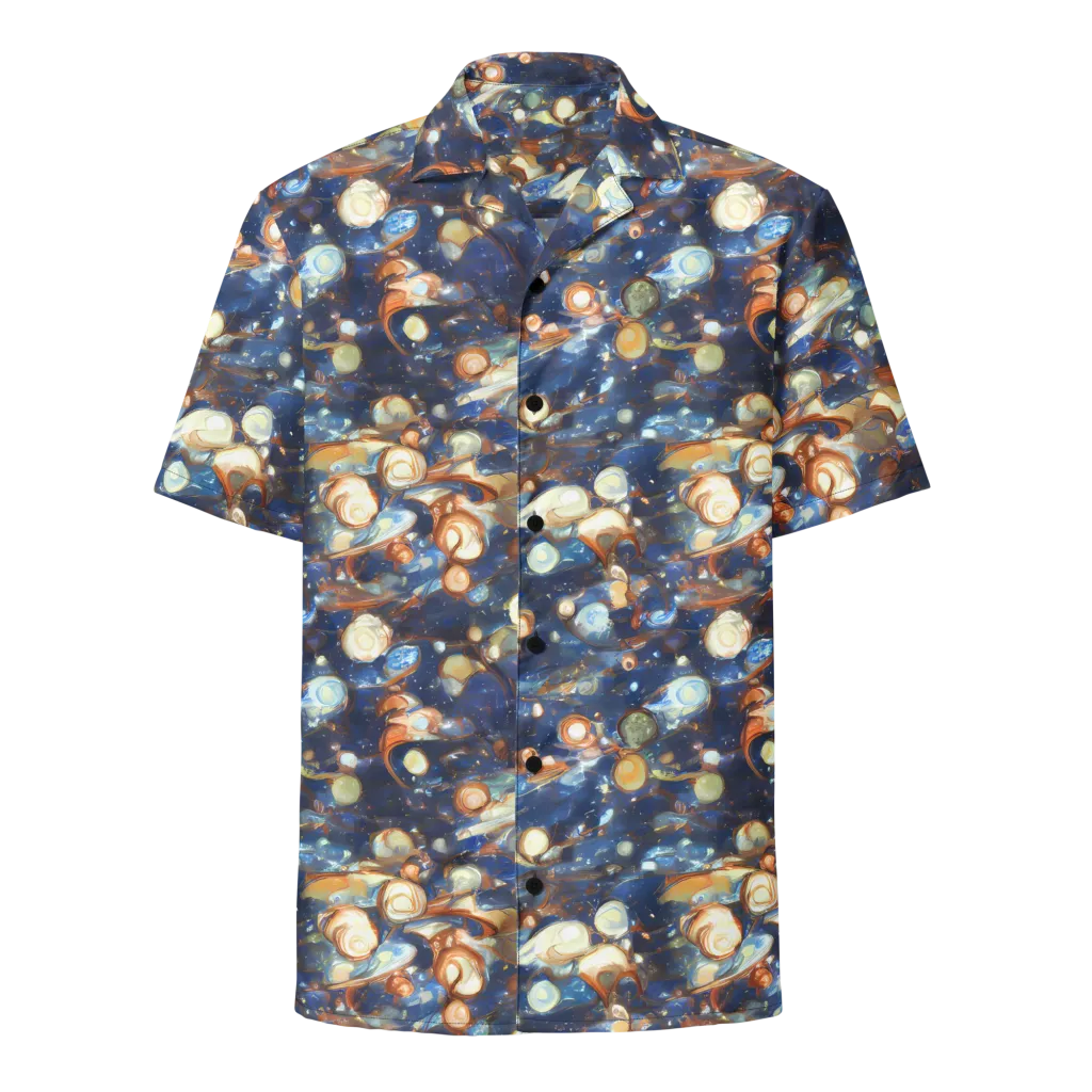 Aurum Cosmos on Button Shirt — Front