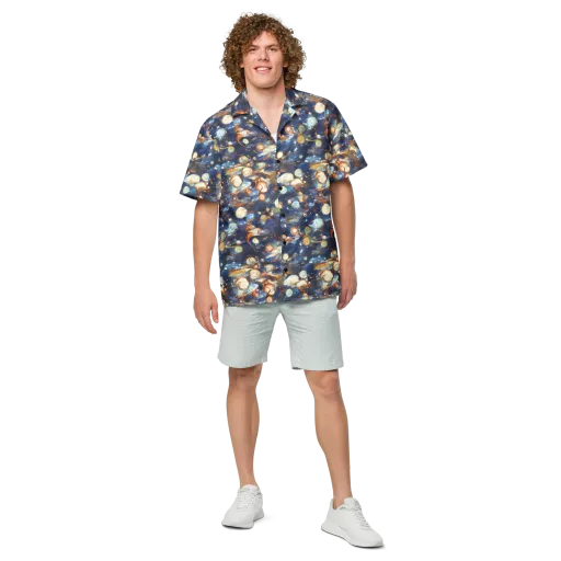 Aurum Cosmos on a Button Shirt