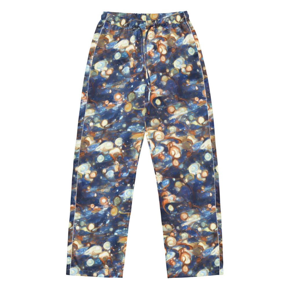 Aurum Cosmos on Women's Pajama Pants — Front