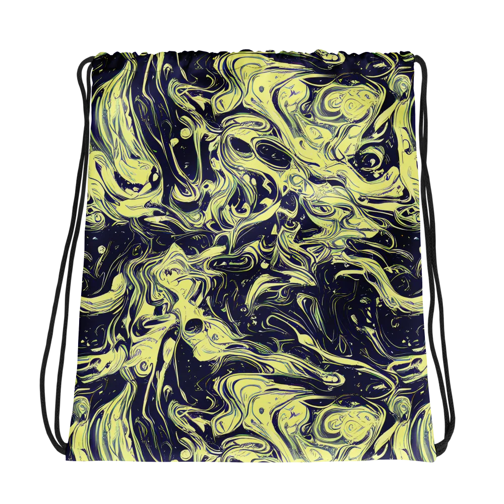 Midnight Marbles on Drawstring Bag — Photo