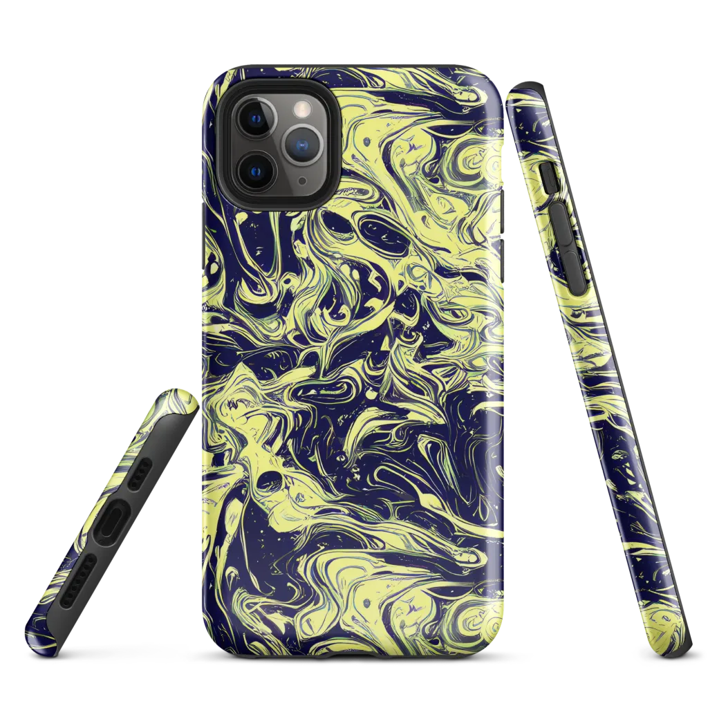 Midnight Marbles on Tough Case for iPhone® — Front