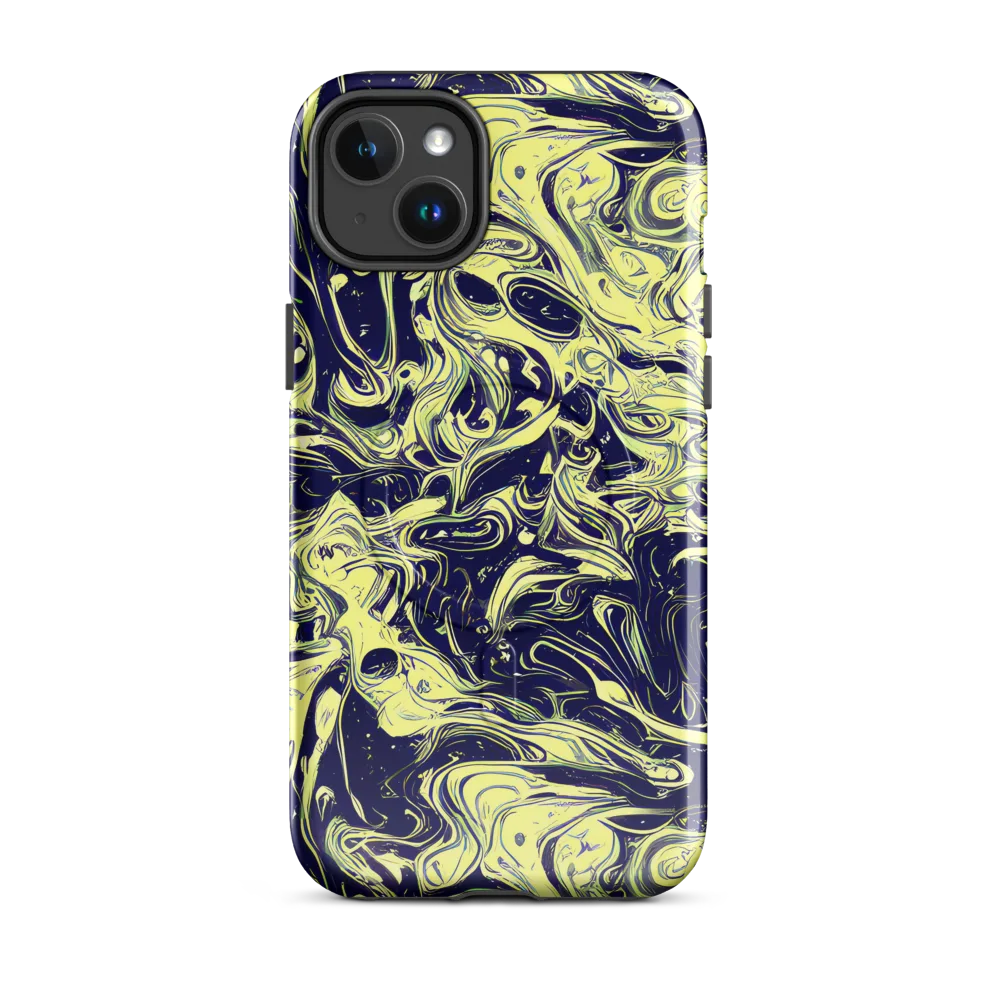 Midnight Marbles on MagSafe Tough Case for iPhone® — Front